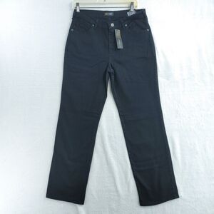 Lee Women's Jeans Size 10 Short Black Onyx Relaxed Fit Straight Leg NWT